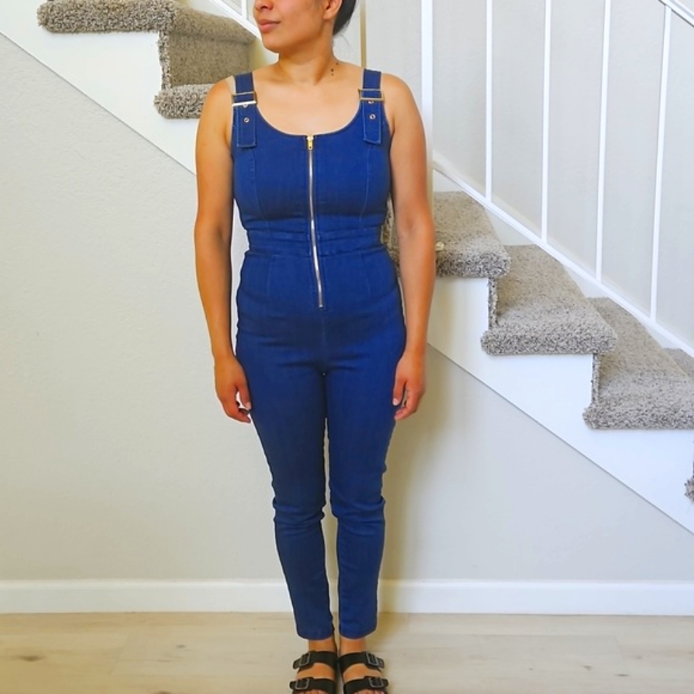 🔥🔥70's Vintage Inspired Jean Jumpsuit🔥🔥
